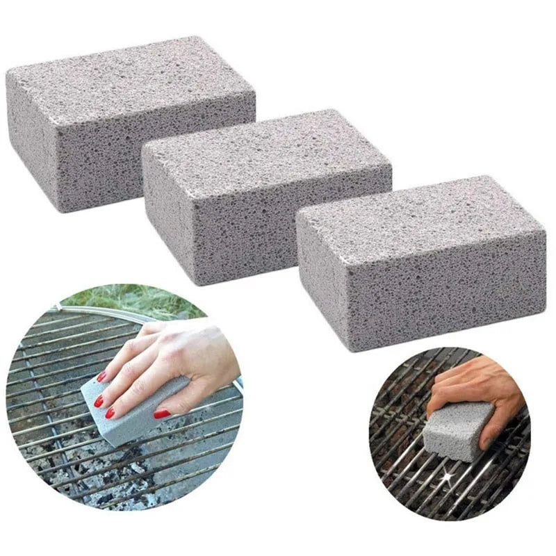 Fais du BBQ Grill Cleaning Brick Block Grill Stone Racks Skvělé mastnoty Cleaner BBQ Nástroje pro kuchyňské gadgety čisticí štětec