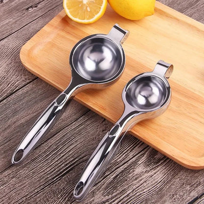 Manual Lemon Squeezer Zinc Alloy Steel Orange Squeezer Juicer Fruit Juice Citrus Press Machine Handle Press Multifunctional Tool