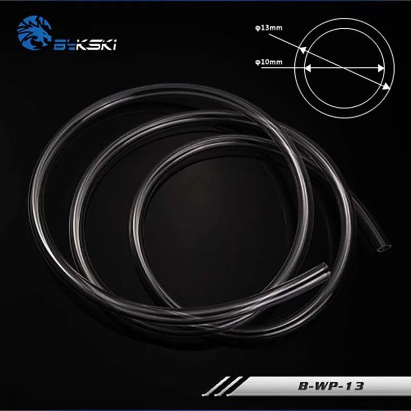 BYKSKI B-WP-13/B-WP-16/B-WP-19 PC Water Cooling Slang PVC 1 Meter Soft Tube 3/8 "ID*1/2" OD 10x13mm 10x16mm 13x19mm