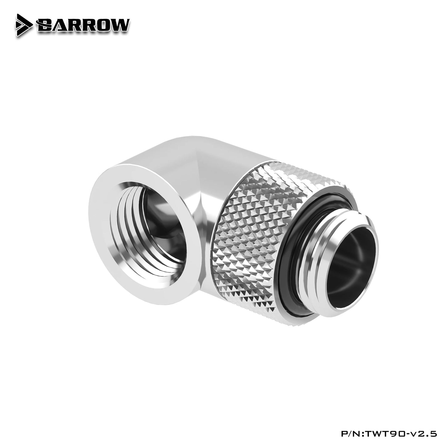 Barrow PC Agua de enfriamiento de agua Conector de tubo Conector deslizante Tubo deslizante de 90 grados Enfriador de agua Sapio de gadgets TWT90-V2.5