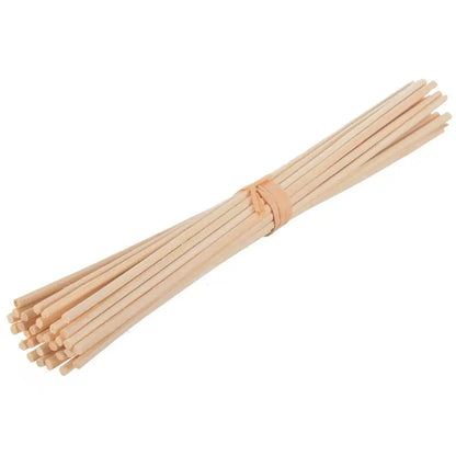 50pcs 40/35/30/24/22/19/10cm 3mm Aroma Nature Rattan Sticks Reed Diffuser Sticks for Home Fragrance Air Freshener Reed Sticks