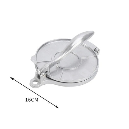 16/20cm DIY Tortilla Press Maker Aluminium Alloy Manual Corn Tortillas Dough Pressing Tools Kitchen Bakeware Cooking Accessories