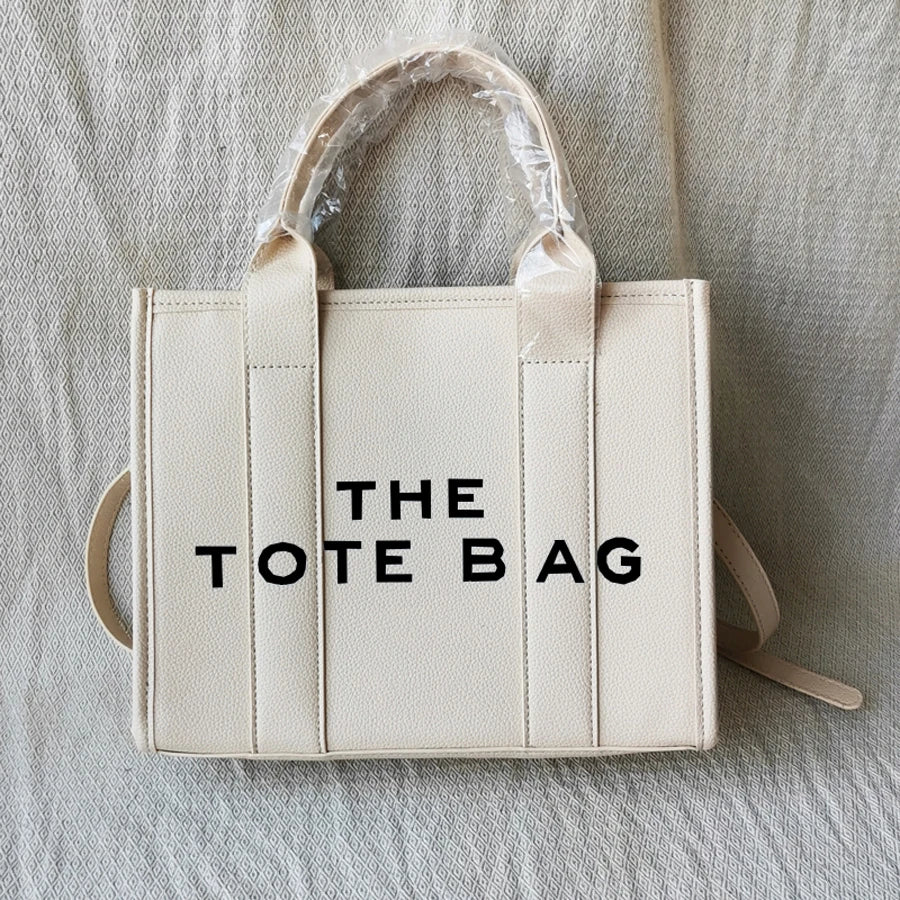 THE TOTE BAG Fashion New Women's Tote Bag One Shoulder Crossbody Handbag Beige Bag