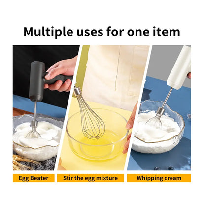 1 pezzi Wireless Electric Food Mixer Portable 3 velocità per battitore di uova da forno Crema Crema Crema Crema da cucina