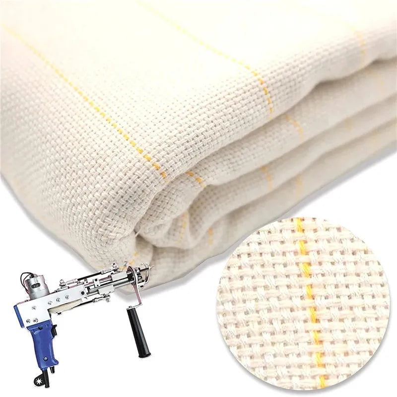 1,5*3 metr mnichové hadřík Tufting Lémně označené čáry tkané pro oděvy DIY Monk Cathe Catpet Tapestry Rug Making Setlework