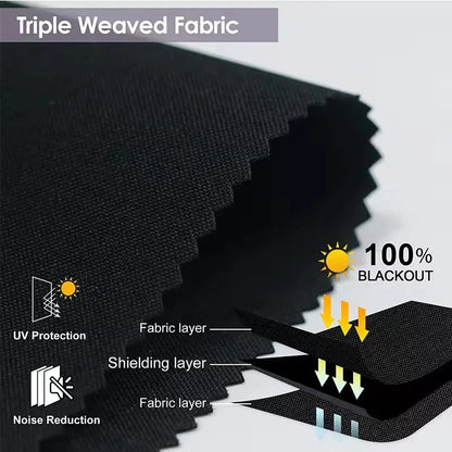 Square Cover New Style Remote Control Zigbee Tuya Google Water-Proof Blackout Fabric Motorized Roller Blinds For Windows