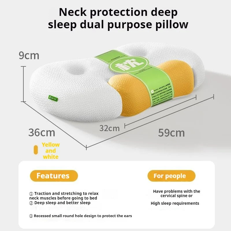 Cervical Pillow, Memory Foam Bed Pillows for Neck Pain Relief, Ergonomic Orthopedic Contour Support Pillow