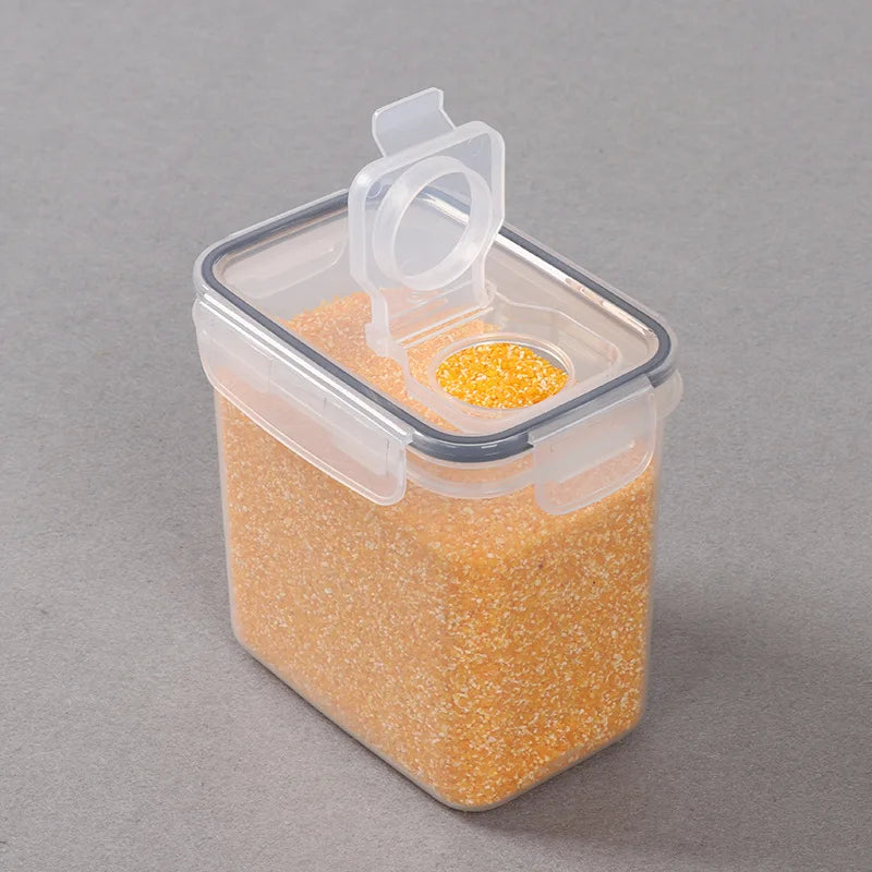 Airtight Food Storage Containers With Lid Pantry Organizer Cereal Dispenser Cereal Containers Food Storage Box Kitchen Organizer