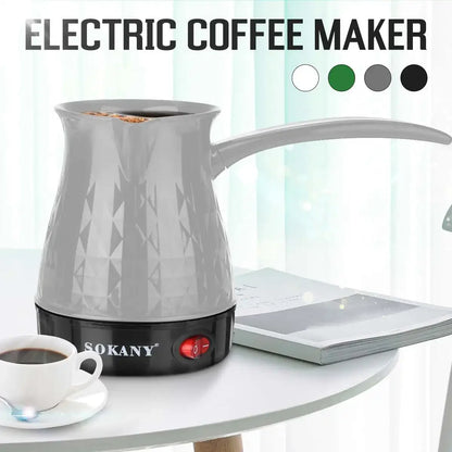 Café faire 500W 500 ml en acier inoxydable séparé Mocha italien moach grec turc cafetière électrique