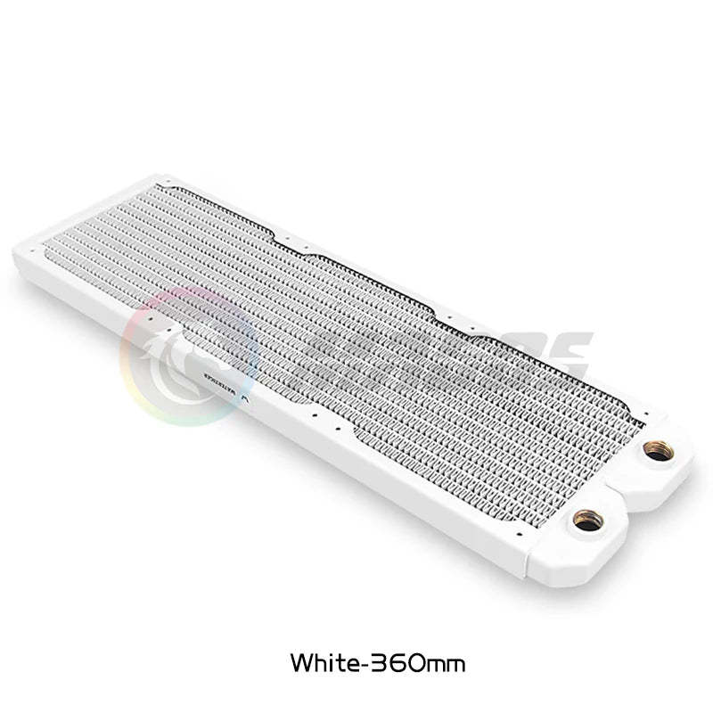 Radiator de răcire cu apă 360 20mm ultra-sub-slim cupru roșu 14 FPI Suport de 120mm Fanul Răcitor COMPUTER COMPORT ROOL COOLER BLACK/WHITE