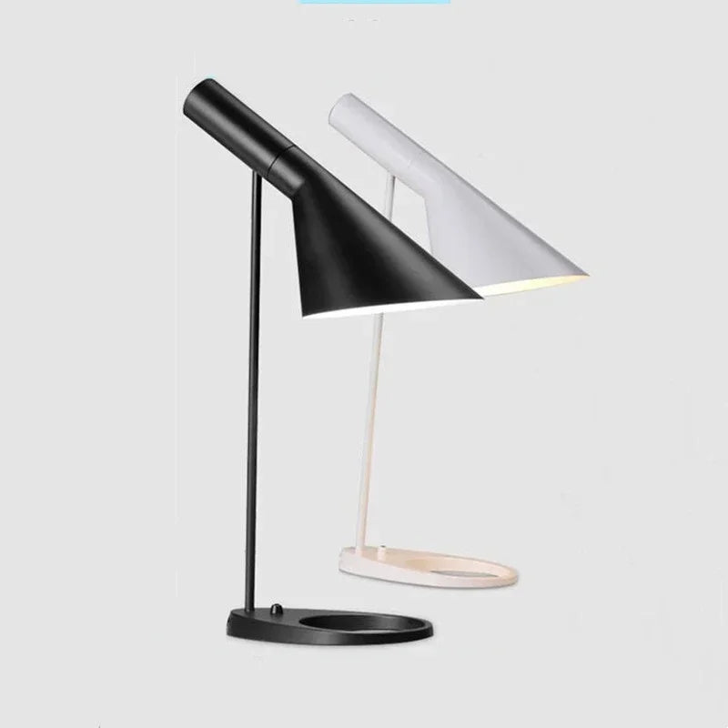 Nordic Designer Home Bedroom Living Room Desk Lamp Study Desk Lamp Adjustable Industrial Style Minimalist AJ LED Floor Lamp