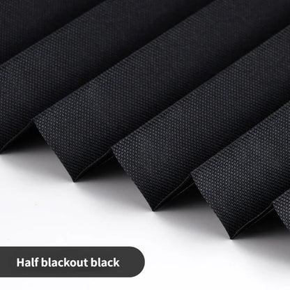 5 Size Self-adhesive Pleated Blinds Bathroom Balcony Shades Half Blackout Windows Curtains for Bedroom Living Room Balcony