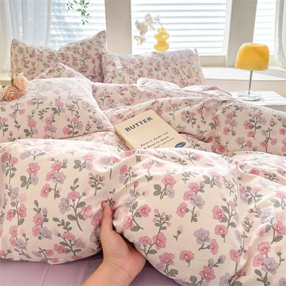 Cute Dog Printed Duvet Covet Set Brown Color Comforter Cover with Pillowcase for Kids Single/Queen/King housse de couette Full