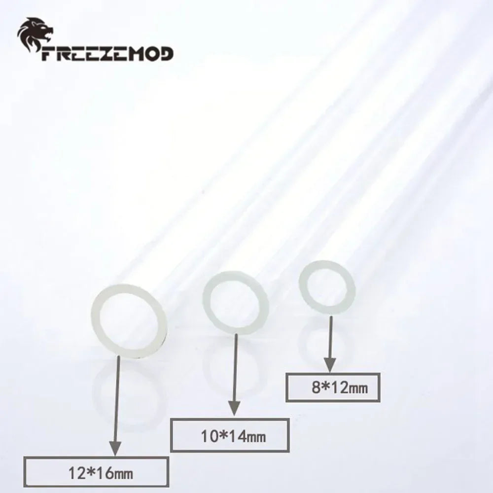 6/8/10pcs 50CM Acrylic Tube Wholesale OD12/14/16mm Transperant Hard Pipe PMMA Water Cooler High Quality Super Liquid Cooling MOD