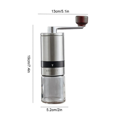 Manual Coffee Grinder High Quality Hand Coffee Mill with Ceramic Grinding Core Adjustable Home Portable Coffee Grinding Tools
