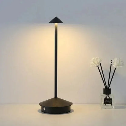 Retro LED Table Lamp Touch Dimmable Desk Lamp bedroom decoration Home Dining Room Coffee Shop Simple Nordic Mushroom Room Decor