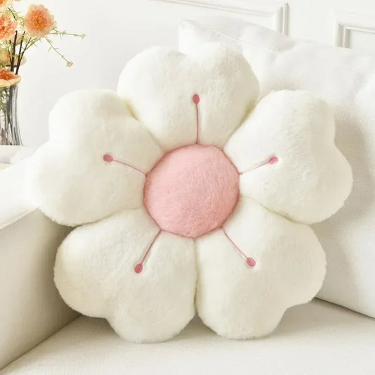 Sunflower Pillow, Daisy Seat Cushion, Flower Mat, Office Mat, Plush Toy Mat, Christmas Gift, Halloween, Thanksgiving Gift