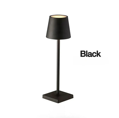 Wireless Wine Bottle Lamp USB Rechargeable Table Light Touch Control Dimming LED Table Lamp for Bar Club Cafe Atmosphere Decor