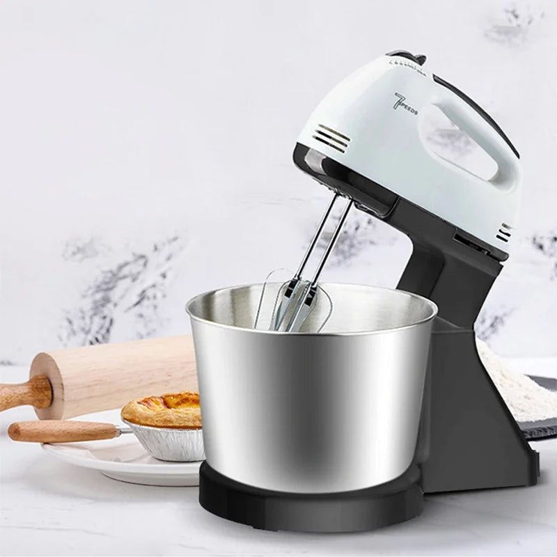 110V/220V Stand Mixers Kitchen Electric Food Blender Desktop Whisk Whisk Krém dort těsta