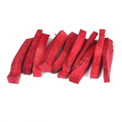 Blood de Dragon Palo Santo Wood Sticks Incienso natural Aromaterapia de manchas para una limpieza de cristales Purificación del aire para el hogar