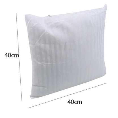 1pc White Cushion ένθετο πλήρωσης PP βαμβακερό μαξιλάρι Εσωτερικό πυρήνα διακόσμηση καρέκλα αυτοκινήτου μαλακό μαξιλάρι καθίσματος