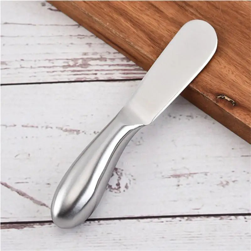 Stainless Steel Butter Knife Perforated Cheese Dessert Jam Cream Tableware Portable Cream Cheese Slicer Fine Kitchen Small Tools