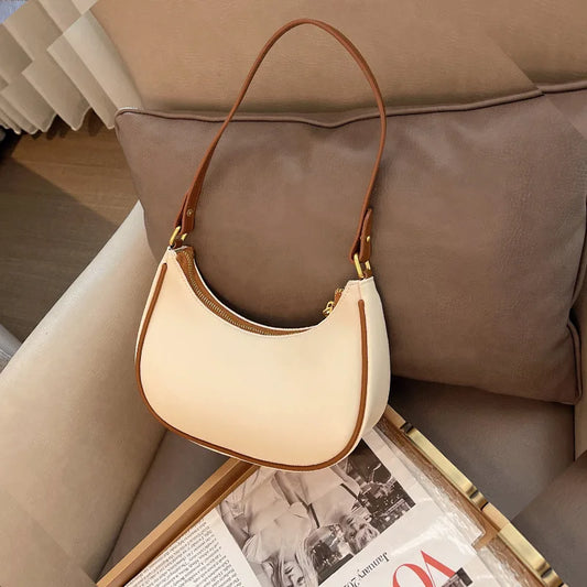 Small Carmpit Bag Female 2024 New Fashion Hot Style All-Match French Niche High-end Shoulder Trendy