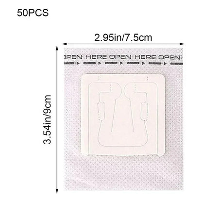 50-200PC Biodegradable Coffee Filter Bags Disposable Fast Flow Drip Brewing Tool for Coffee Tea Travel Office Home Use