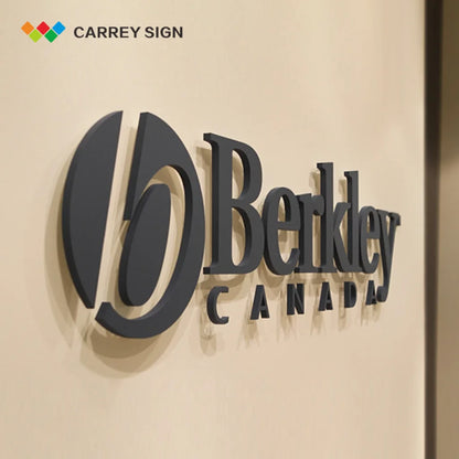 Business Signs Logo Indoor 3D Company Logo Office Wall Signs Custom 3D Acrylic Logo Sign