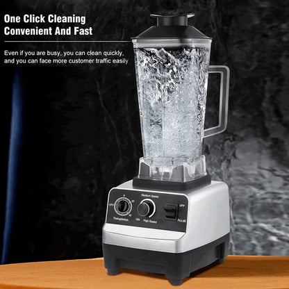 220V 2000W Heavy Duty Commercial Blender Juicer Fruit Fruit Mixer Επαγγελματικός Επεξεργαστής τροφίμων Υψηλής Ισχύος Ice Smoothies BPA Δωρεάν 2L Jar