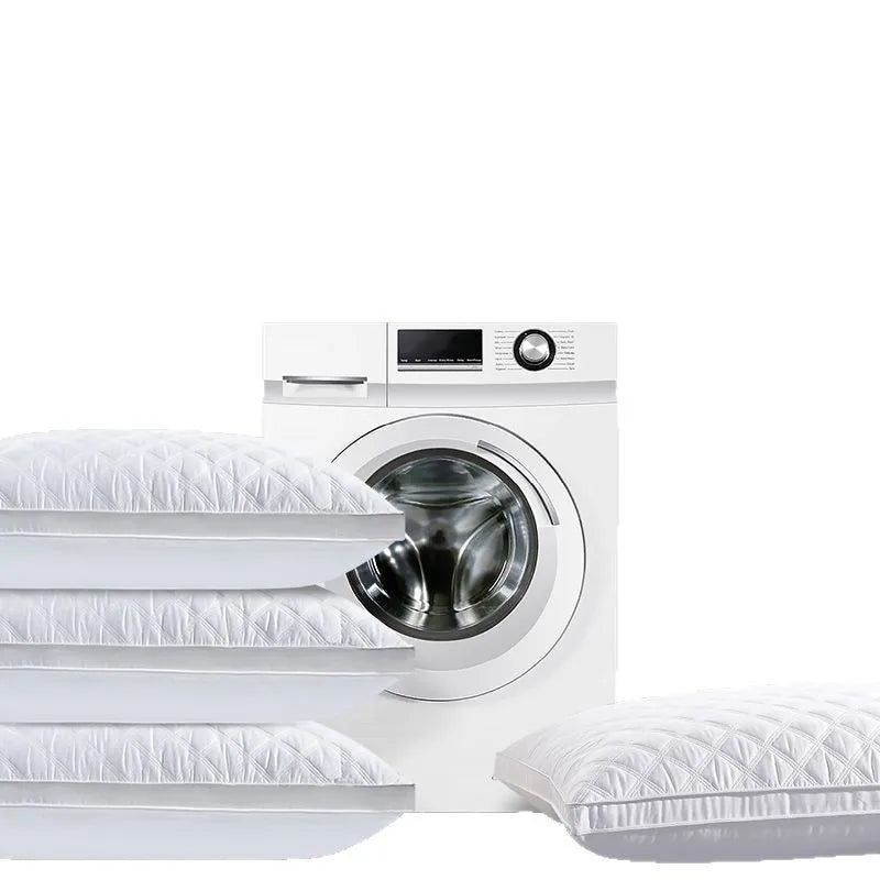 Pillow core protects the cervical vertebrae and helps sleep. Adult dormitory neck pillow for all four seasons