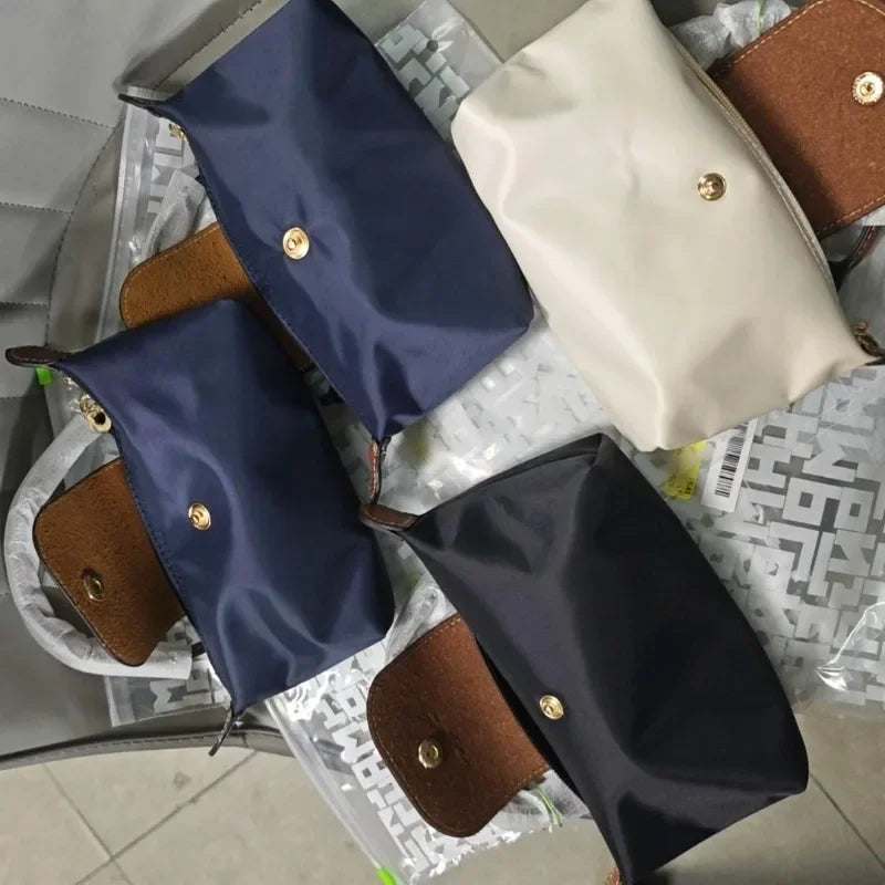 25 Mini Nylon Dumpling Bun Non Perforated Single Shoulder Women's Handbag Multi functional Spring and Autumn Single Shoulder Bun