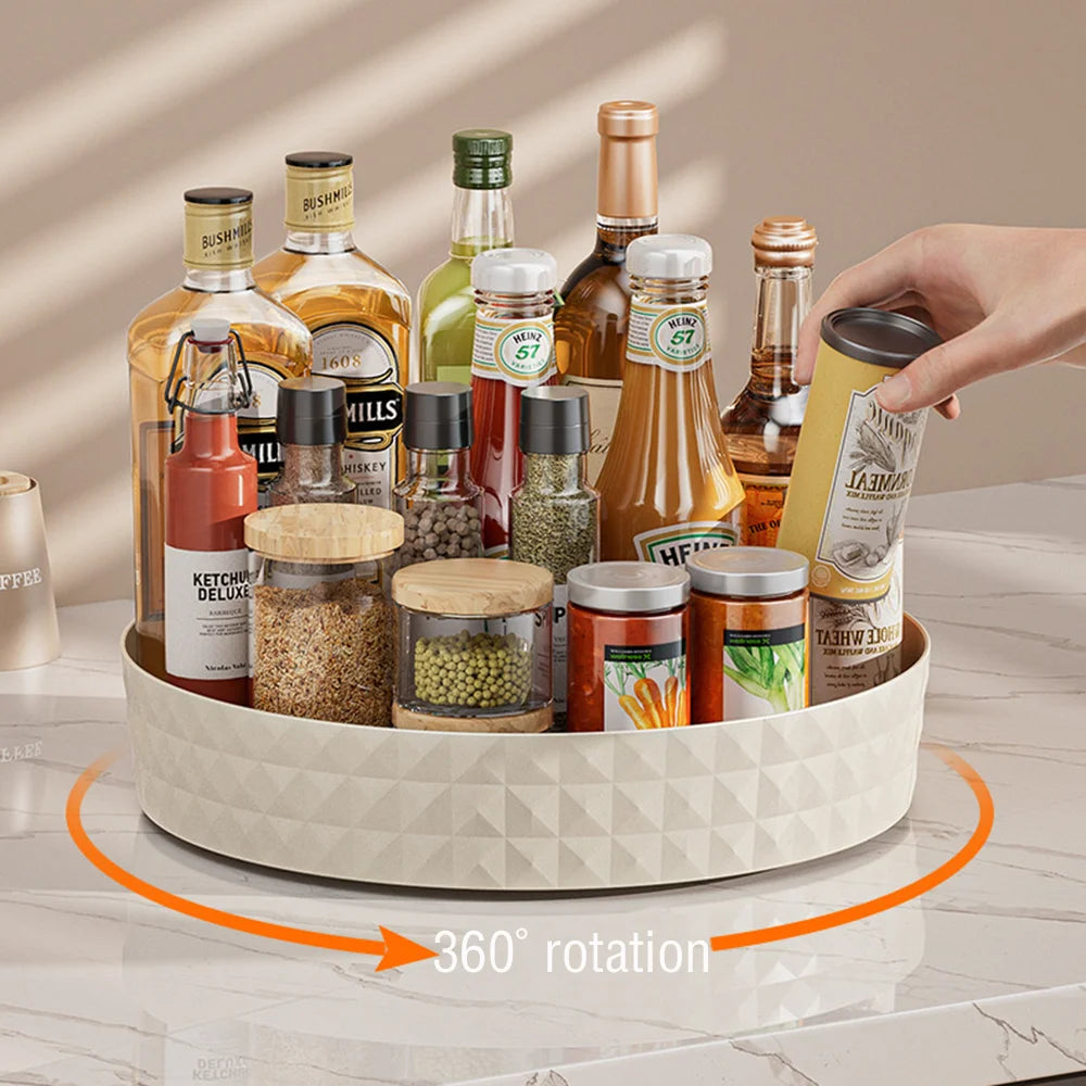 360 ROTATOR ROTATION LIMITATE STOCURI STOCURI DE STOCURI Pantry Cabinet Turnate pentru accesorii pentru accesorii de bucătărie cosmetică