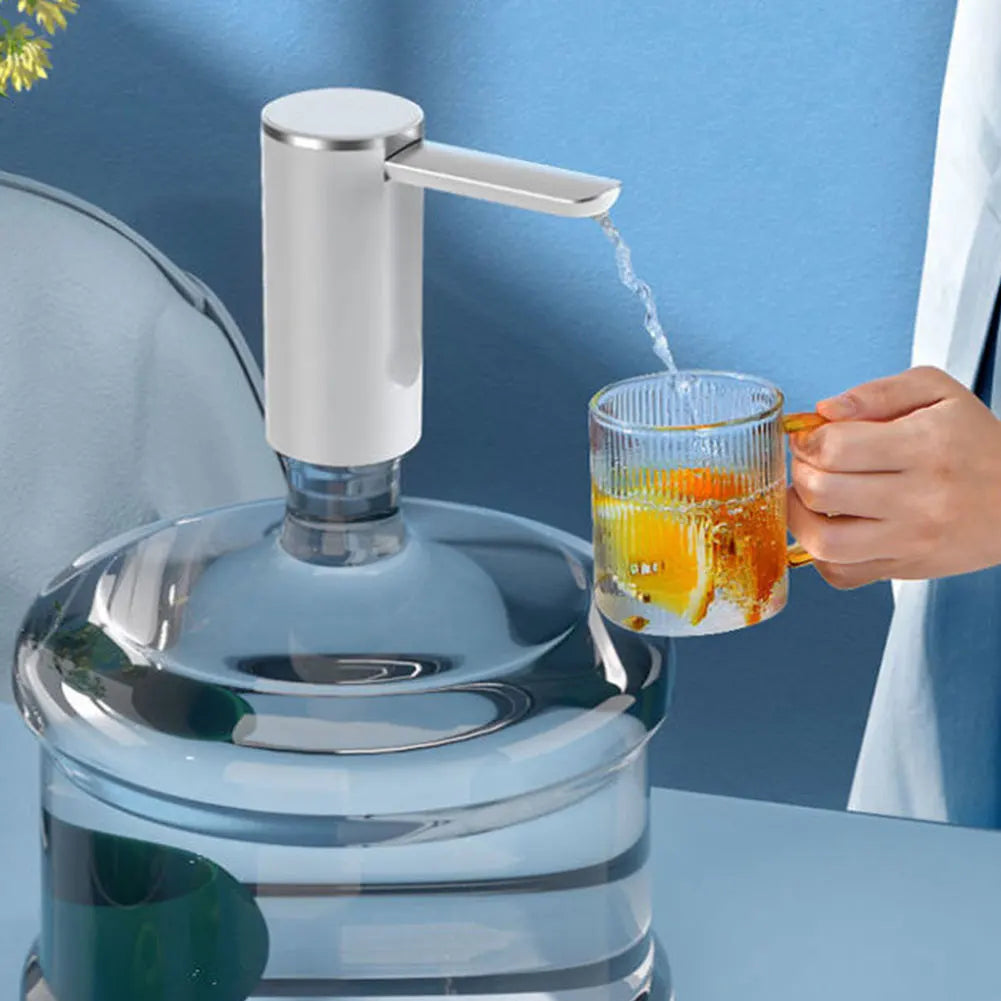 Automatic Electric Water Gallon Pump Drink Dispenser Electric Magic Tap Water Bottle Pump USB Desktop Rechargeable Water Pump