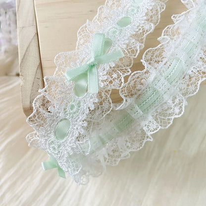 2Meters Bow Decorative Lace Trim Ribbons For Crafts Party Dress Sewing Diy Supplies Handmade Fabric Gift Wrapping Trimming Black