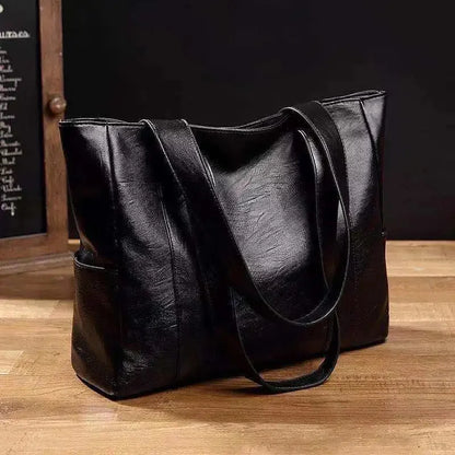 Bolsa de cuero de cuero suave femenino