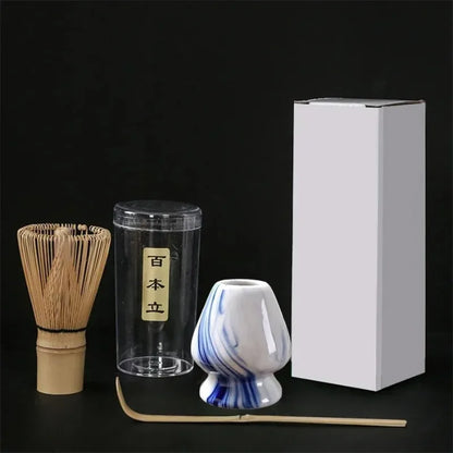3pcs/set Japanese tea set matcha mixing brush Matcha Set Combination Kitchen Matcha Bamboo Accessories Tea brush accessories