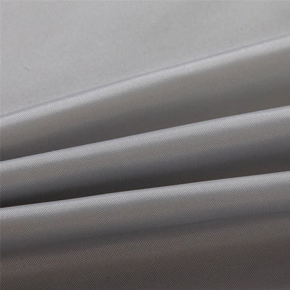 Gray Shower Curtains Thick Waterproof Fabric Bathroom Curtains Solid Color Bathtub Large Wide Bathing Cover with Hooks Products