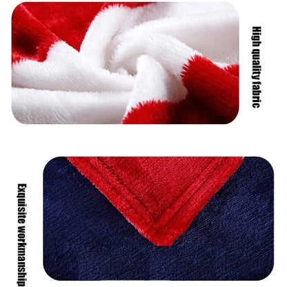 Bed Blankets-Warm and Plush Throw for Sofas, Sofas, Cars, and Travel-Machine-washed English Style Blankets