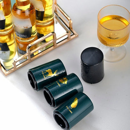 Nymph kreativer magnetischer automatischer Bierflaschenöffner Küche Edelstahl Presslid Bierkorkenzieher Tools Portable Bar Gadgets