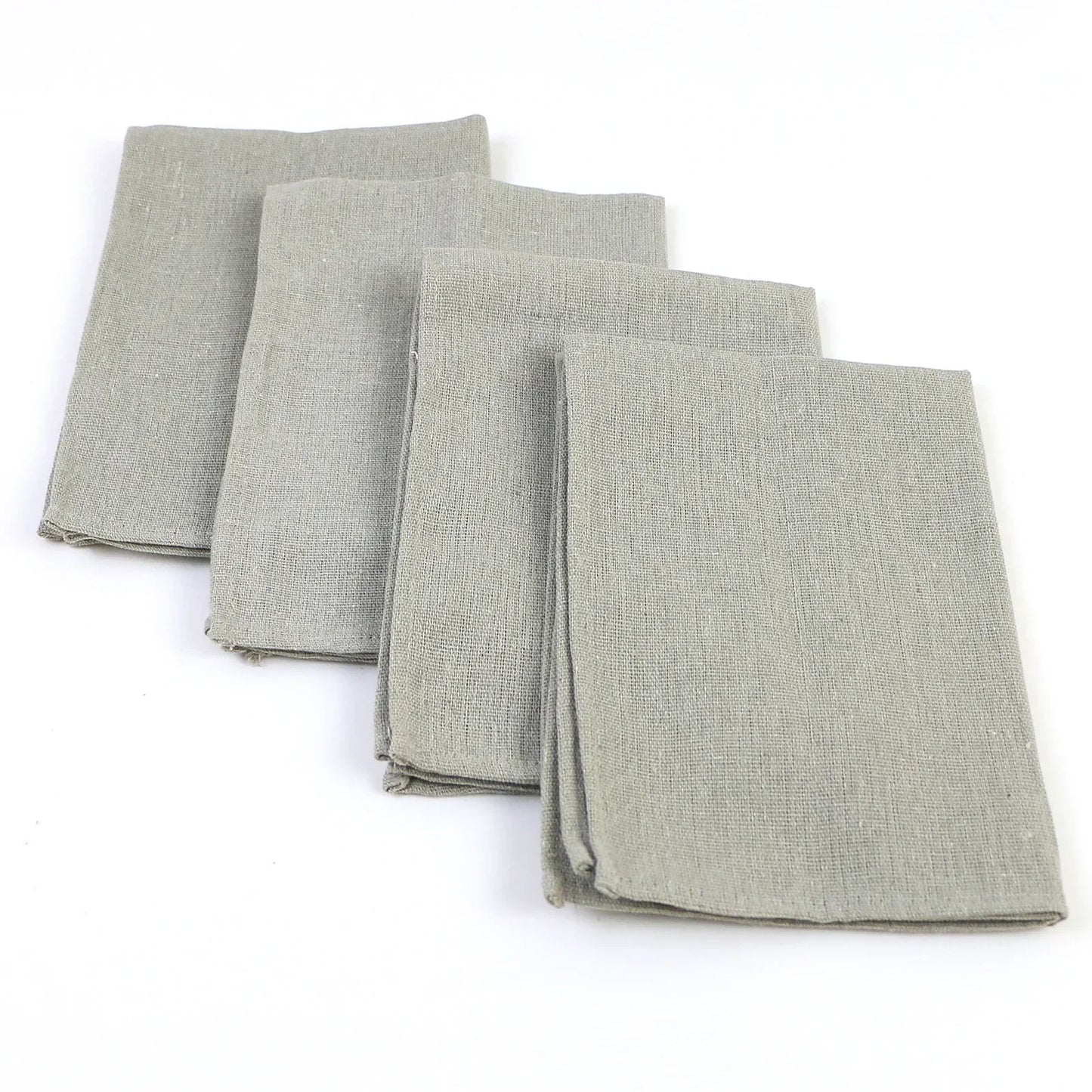 Set of 10 Pack Cocktail Napkins 40 X 40cm Cotton Blend Heavy Fabric Durable Linen Towel for Home Kitchen Wedding Decoration