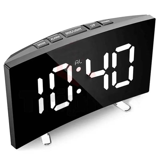 Elektronesch Alarm Clock neiseless Design Digital huet grouss Display Spriecher Elektronesch Auer Digital Alarm Clocks gefouert