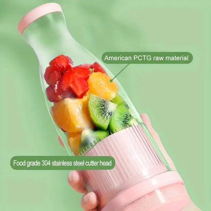 Smicchiatore elettrico tazza da 6 lame Blender Mamphake Melphake Maglie di frutta portatile Strumento di miscelazione di Mini succo fresco Soluder Sport Bottl