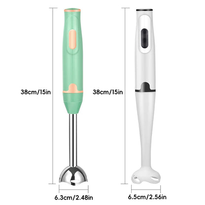 Nuovo frullatore elettrico EU/US/UK Spina Asta di agitazione Mixer Bastone in acciaio inossidabile Frullatore a immersione per uso alimentare per la cottura di alimenti per bambini Cucina
