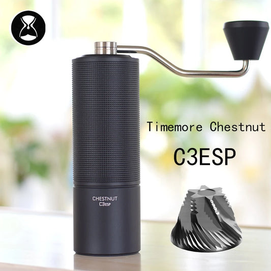 Timemore Chestnut C3esp C3s Manual Coffee Grinder All-Metal Body & S2C Burr envía un cepillo de limpieza envío gratis