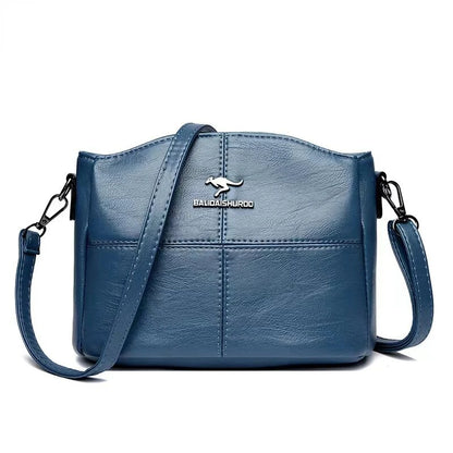 Mode vrouwelijke hoogwaardige zachte lederen tas dames handtassen 2023 vrouwen schoudertas kleine crossbody tassen voor vrouwen zak een hoofd