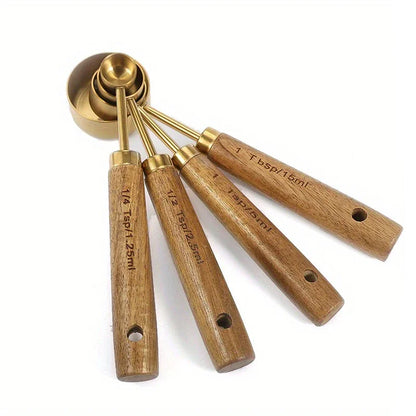 4/8pcs Handle en bois