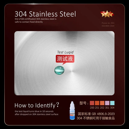 LFGB Certification Apple Shape 3.2L 304 Stainless Steel Kitchen Saucepot Ultra Thick Stewing Pot Internal Circulation Soup Pot