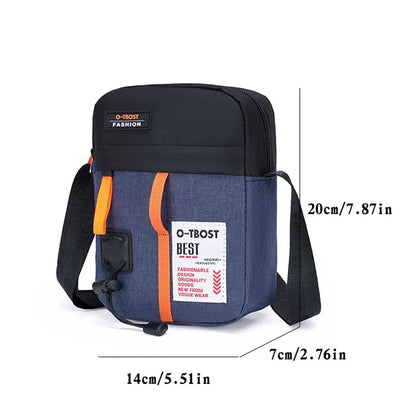 Men's Shoulder Bag 2024 New Casual Men's Bag Waterproof Outdoor Multi-Functional Crossbody Bag