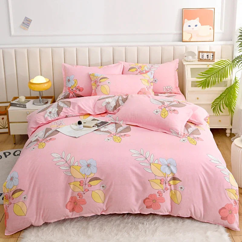 1pc Duvet cover Without Filler Aloe vera cotton synthetic fiber material,Soft Breathable And Comfortable Bedroom bedding